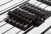 Synyster Standard Electric Guitar, Gloss White w/Black Pinstripes