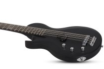 dUg Pinnick DP-12 Left-Handed Electric Bass, Satin Black