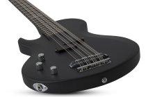 dUg Pinnick DP-12 Left-Handed Electric Bass, Satin Black