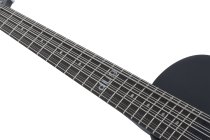 dUg Pinnick DP-12 Left-Handed Electric Bass, Satin Black