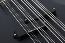 dUg Pinnick DP-12 Left-Handed Electric Bass, Satin Black