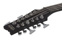 dUg Pinnick DP-12 Left-Handed Electric Bass, Satin Black