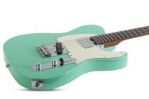 Nick Johnston PT Left-Handed Electric Guitar, Atomic Green