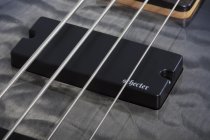 C-4 Plus 4-String Left-Handed Electric Bass, Charcoal Burst