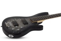 C-4 Plus 4-String Left-Handed Electric Bass, Charcoal Burst