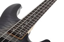 C-4 Plus 4-String Left-Handed Electric Bass, Charcoal Burst
