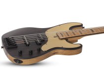 Model-T 5 Exotic Ziricote 5-String Electric Bass, Natural Satin