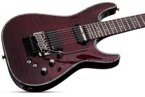 Hellraiser C-7 FR S Left-Handed Electric Guitar, Black Cherry