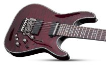 Hellraiser C-7 FR S Left-Handed Electric Guitar, Black Cherry