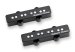 Lightnin’ Rods Jazz 4-String Bass Pickup Set, Black