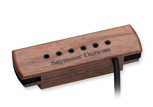 Woody XL Adjustable Pole Pieces Soundhole Pickup Walnut